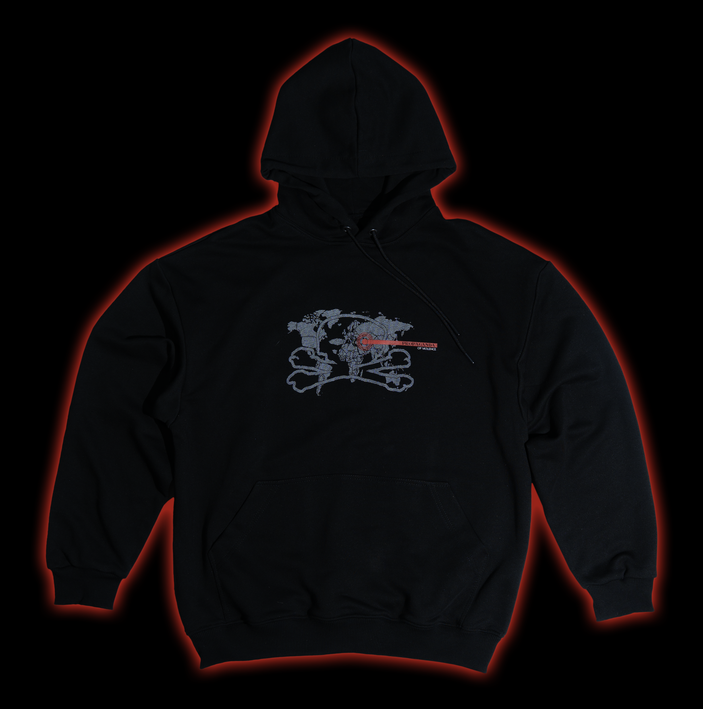Propaganda of violence hoodie