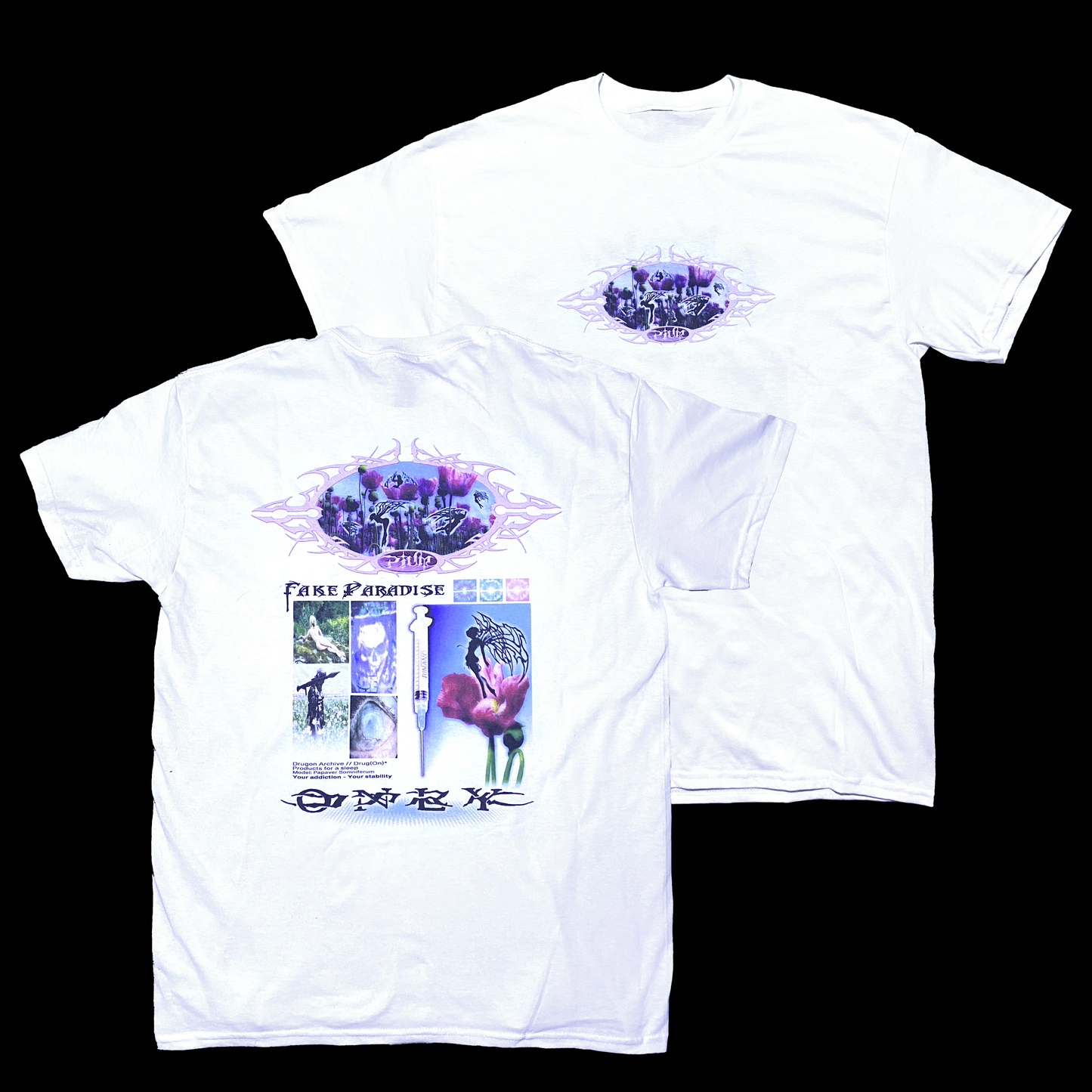 Fake paradise white