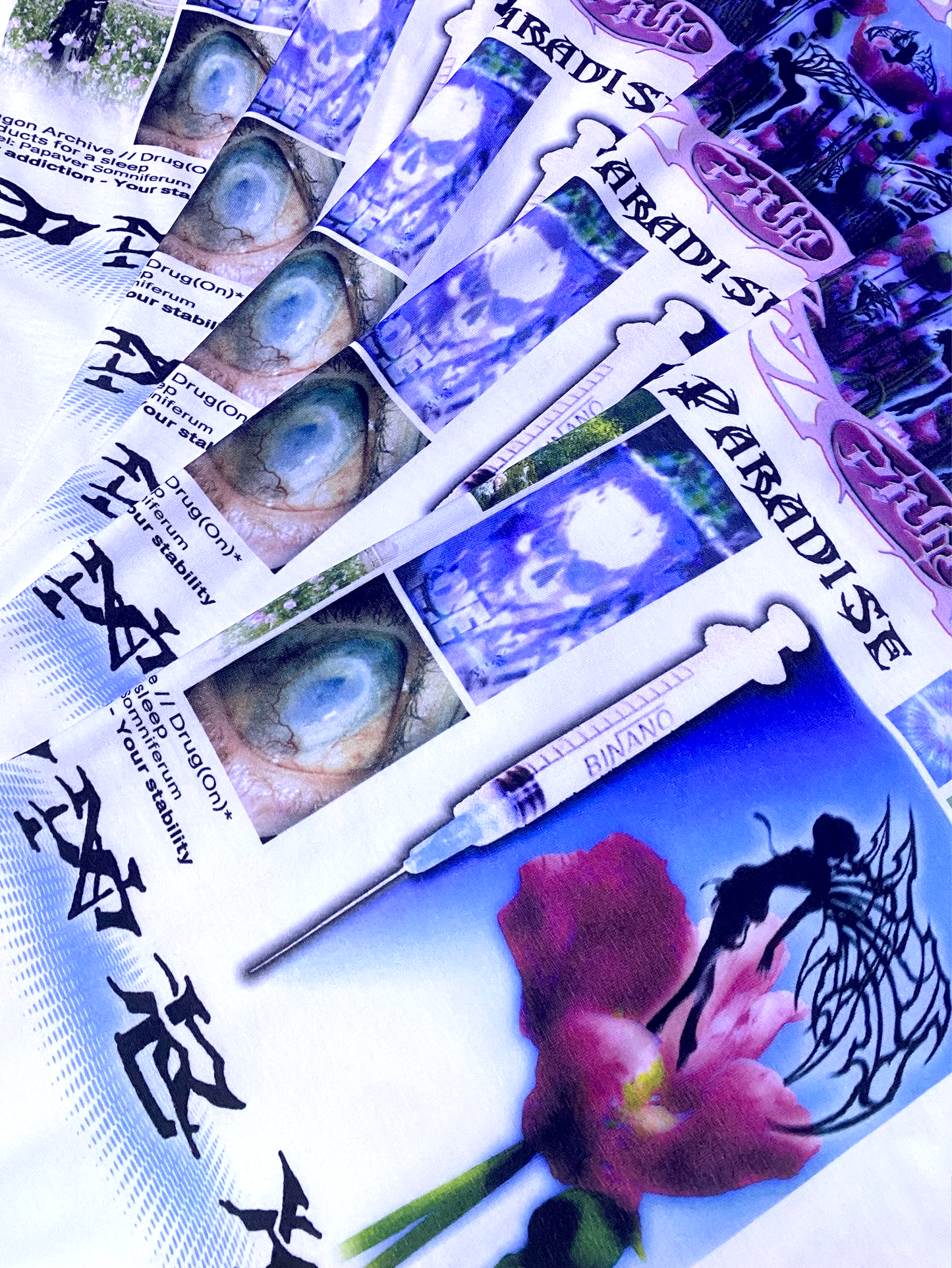 Fake paradise white